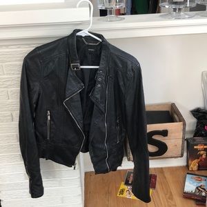 Leather jacket